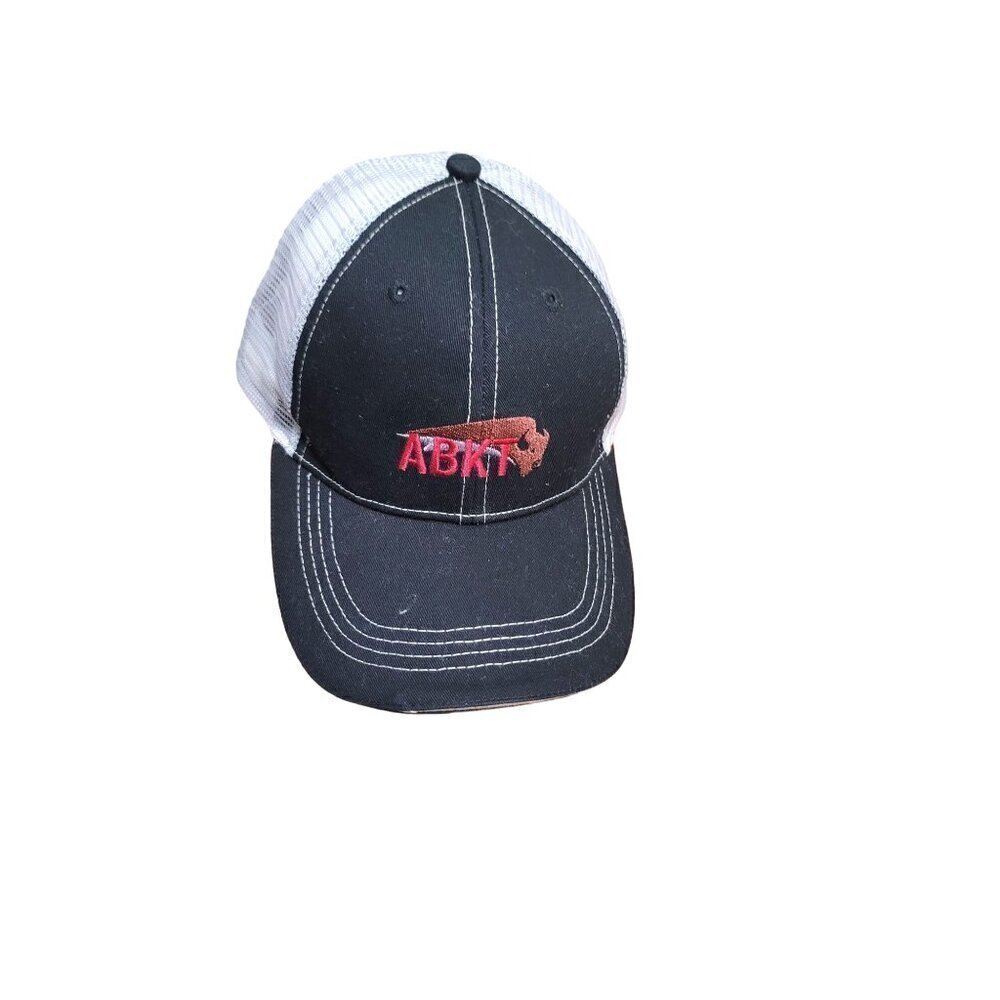ABKT Trucker Hat Black & Gray Adjustable Embroidered Logo